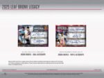 Leaf Bronx Legacy Baseball 2025 Hobby Box - Image 9