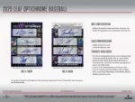 Leaf Optichrome Baseball 2025 Hobby Box - Image 10